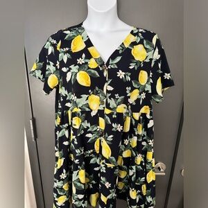 Lemon Dress 1x